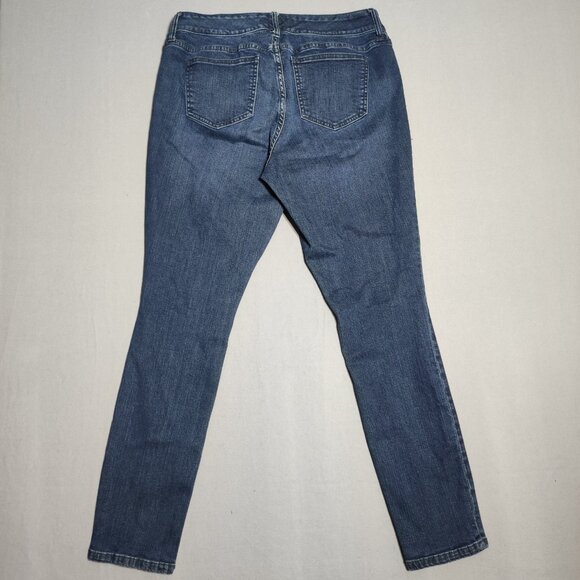 Torrid jeans women's size 12 ink blue colour skinny fit stretchy denim - Picture 3 of 13